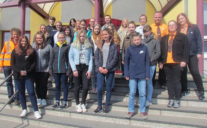 Girls-Day bei den Stadtwerken (Foto: M. Bach)