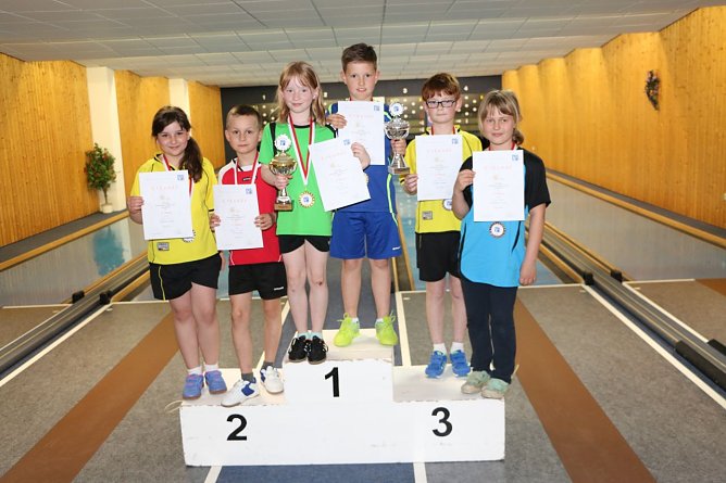 Gute Ergebnisse f&uuml;r Sollstedts kleine Kegler (Foto: Steffen Paul)