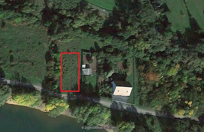 Dieses "Handtuch" darf nicht entwickelt werden. (Foto: Google Earth)