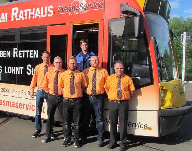 Pr&uuml;fung bestanden (Foto: F. Bernsdorf/Stadtwerke Nordhausen)