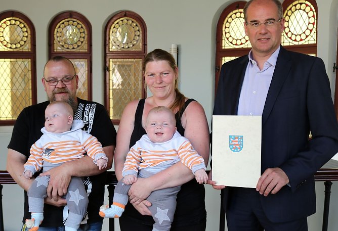 Ehrenpatenschaft (Foto: J. Piper)