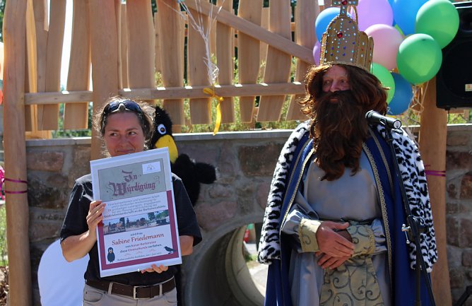 Geoerlebnislandschaft an der Barbarossahhöhle (Foto: Karl-Heinz Herrmann) Geoerlebnislandschaft an der Barbarossahhöhle (Foto: Karl-Heinz Herrmann)