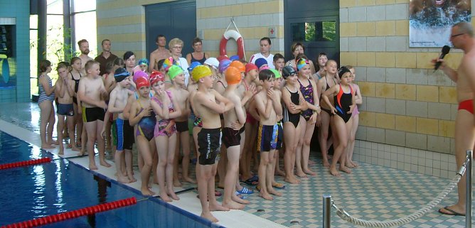 Gemeinsam geschwommen (Foto: privat)