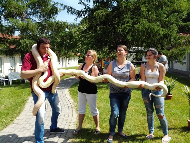 Am Sonnenhof in Ilfeld war im Juni jede Menge los (Foto: Seniorenpflegeheim Sonnehof Ilfeld)