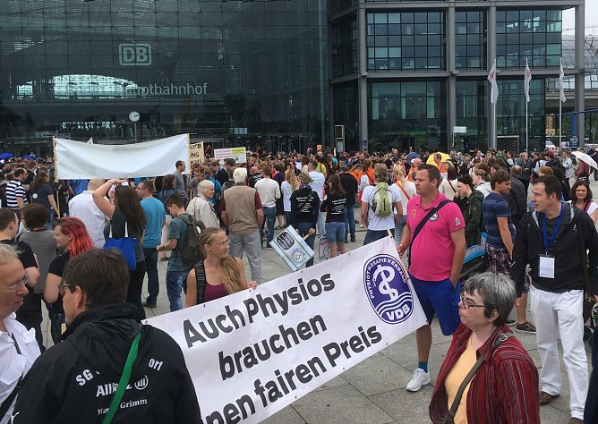 Therapeuten-Demo in Berlin (Foto: privat)