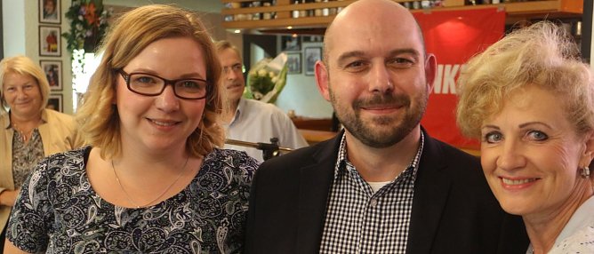 Kandidat No. 4, Michael Mohr wird fuer die Nordhaeuser Linke in den Wahlkampf gehen (Foto: Angelo Glashagel)