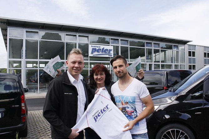 Werbung für Ohmrathon (Foto: Heidi Fischer) Werbung für Ohmrathon (Foto: Heidi Fischer)