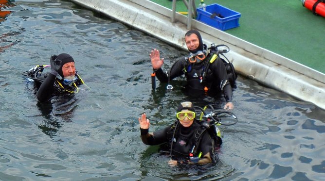 Mal abtauchen (Foto: privat)