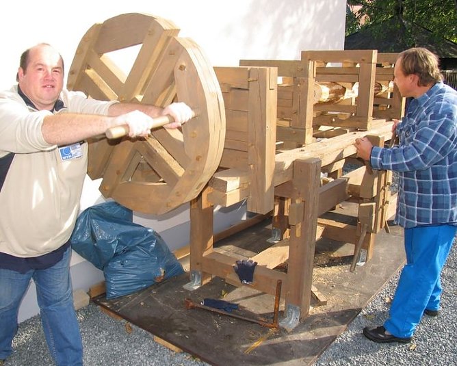 Im Wasserwerk (Foto: P. Grabe)