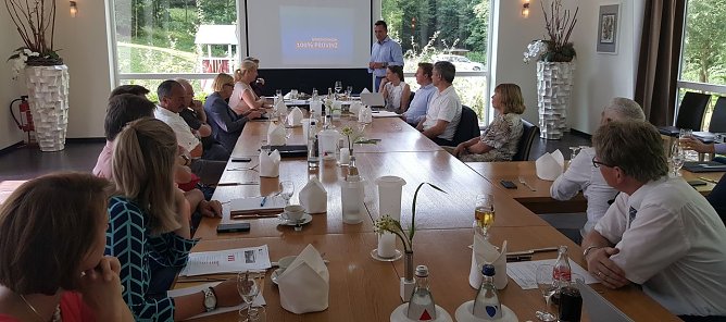 Treffen in der Kalkh&uuml;tte (Foto: nnz)