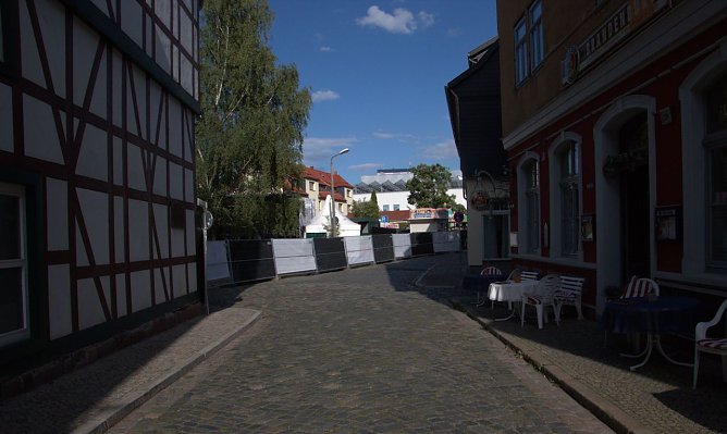 Gewollt oder nicht gewollt: ausgesperrt (Foto: Peter Blei)