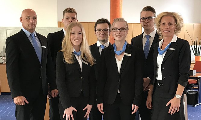 Ausbildung hat begonnen (Foto: Nordth&uuml;ringer Volksbank)