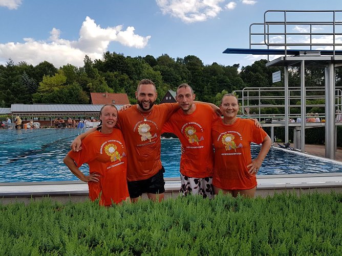 Ivonne L&auml;ufer, Alexander Frodl, Ronny Delert und Nadin K&uuml;hne  (Foto: privat)