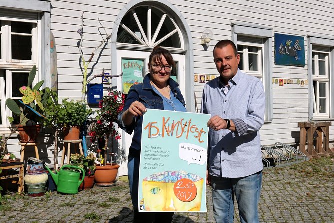 15. Kunstfest an der Jugendkunstschule am 2. September (Foto: Pressestelle Landratsamt Nordhausen) 15. Kunstfest an der Jugendkunstschule am 2. September (Foto: Pressestelle Landratsamt Nordhausen)