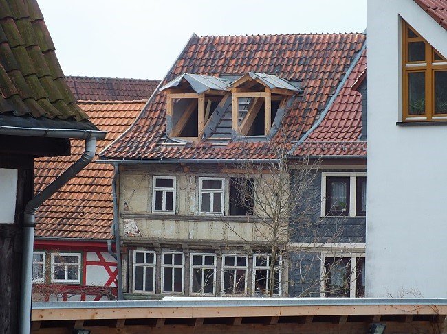 Blick auf die Nummer 48 im Altendorf (Foto: Prof. Dr. Jörg Arnsmeyer) Blick auf die Nummer 48 im Altendorf (Foto: Prof. Dr. Jörg Arnsmeyer)
