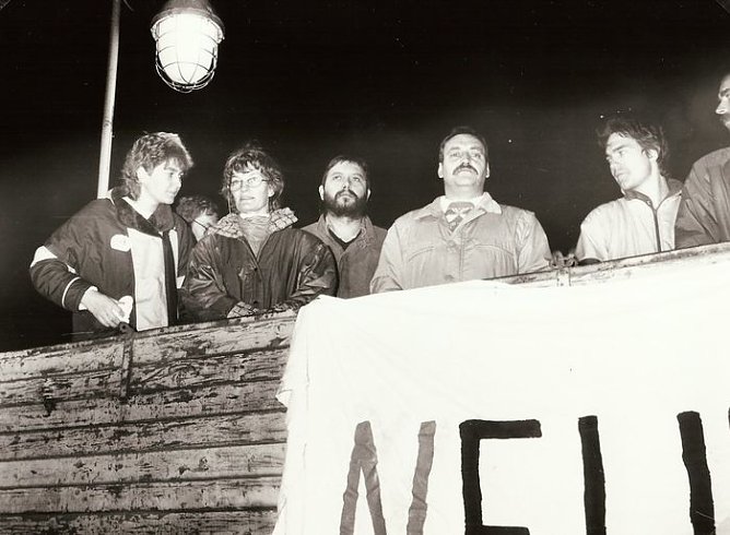 Wende-Zeiten (Foto: Stadtarchiv)