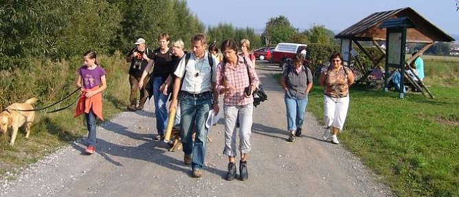 Unterwegs im Geotop (Foto: privat) Unterwegs im Geotop (Foto: privat)