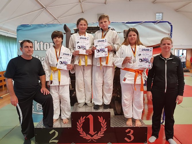 Die Nordh&auml;user Kampfsportler beim Traktorpokal (Foto: Thomas K&ouml;hler)