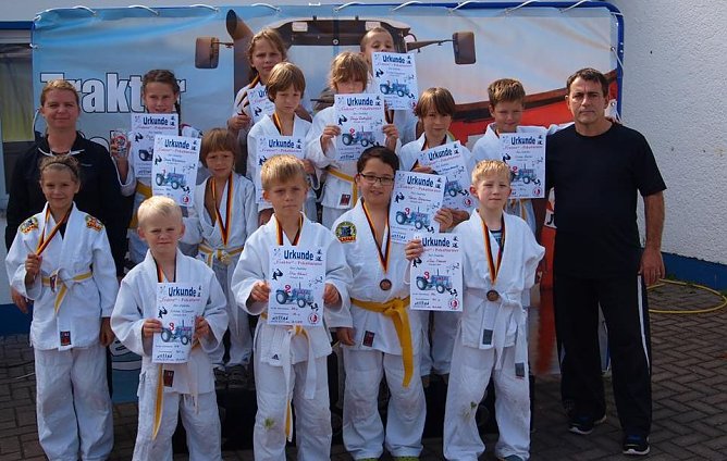 Erfolgreich beim Traktor-Pokal (Foto: privat)