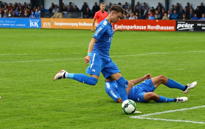 Wird auch gegen Viktoria von Beginn an spielen: Lucas Scholl (Foto: Bernd Peter)