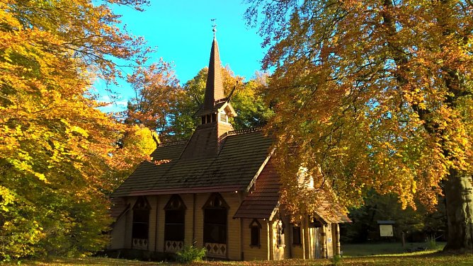 Die Stabkirche in Stiege muss umziehen (Foto: Regina Bierwisch) Die Stabkirche in Stiege muss umziehen (Foto: Regina Bierwisch)