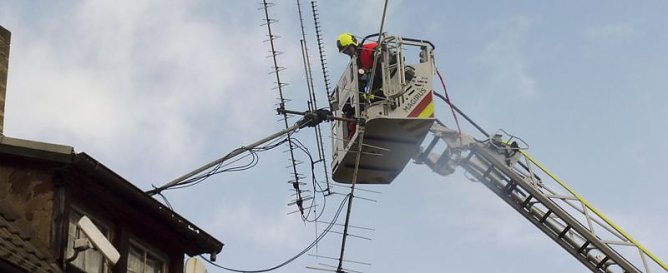 Die Spur von "Herwart" (Foto: S. Tetzel)