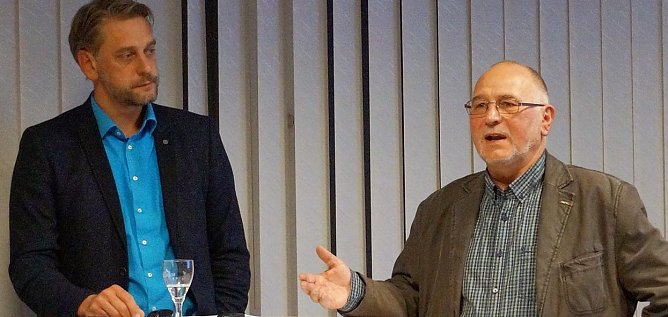 Klante und Sauermann (Foto: S. Witzel)