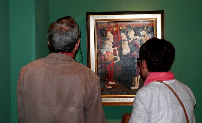 Zur Ausstellungeröffnung im September (Foto: Ilona Bergmann, Pressestelle Stadt Nordhausen) Zur Ausstellungeröffnung im September (Foto: Ilona Bergmann, Pressestelle Stadt Nordhausen)