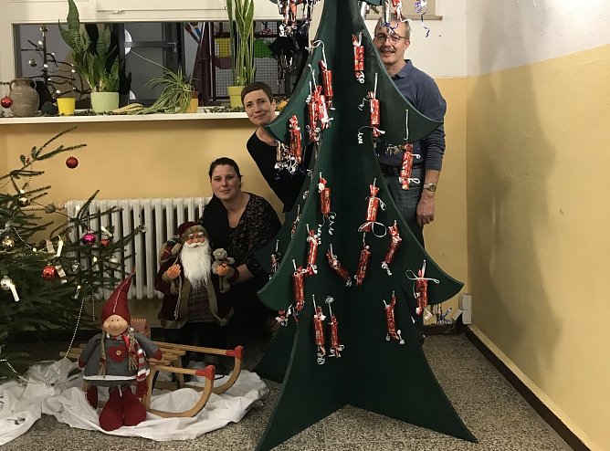 Weihnachtswichtel auf geheimer Mission (Foto: privat)