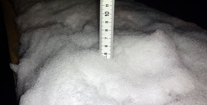 Heute Morgen 6.15 Uhr (Foto: nnz)