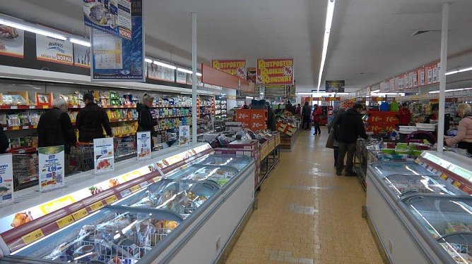 Umfangreicher und &uuml;bersichtlicher pr&auml;sentiert sich nach einw&ouml;chigem Umbau das Warenangebot im Grimmel-Norma-Markt (Foto: Kurt Frank)