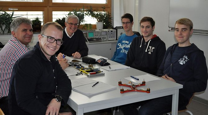 Die Arbeitsgruppe (Foto: Hochschule Nordhausen)