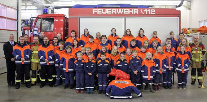 Jugendfeuerwehren der Stadt Ellrich (Foto: Feuerwehr)