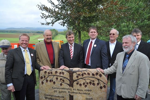Beim Rotbuchenfest (Foto: CDU)