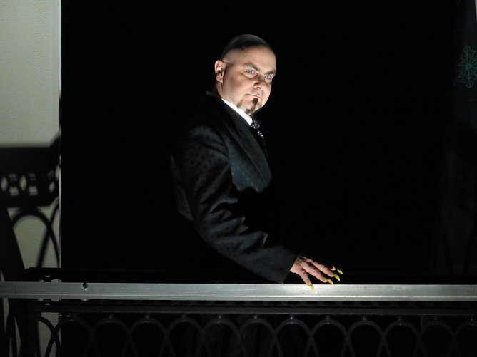 Graf Dracula war hinter T&uuml;rchen No. 22 (Foto: Birgit Susemihl)