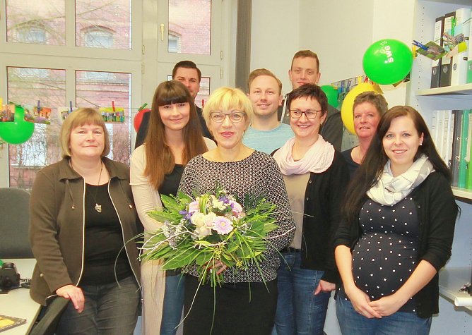 SWG verabschiedet langj&auml;hrige Abteilungsleiterin Renate Gruben (Foto: SWG Nordhausen)