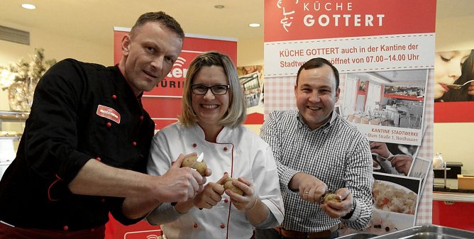 Jens May, Wenke Weber und Lars Gottert (Foto: nnz)