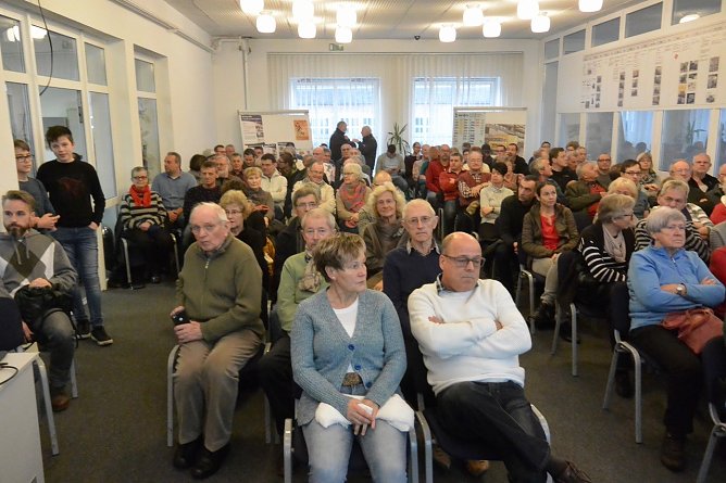 Gut besucht - die Abschlussveranstaltung zur Ausstellung 200 Jahre Fahrrad am IFA Museum Nordhausen (Foto: IFA Museum Nordhausen)