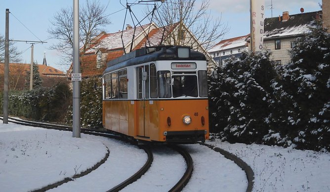 Der "Gothawagen" unterwegs (Foto: Bernd Thielbeer)