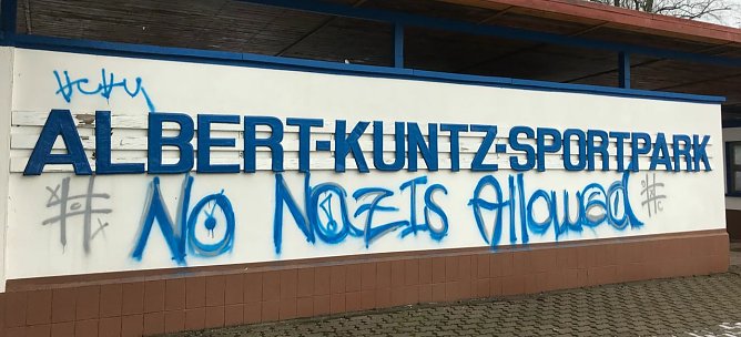 Beschmiert (Foto: privat/Facebook)