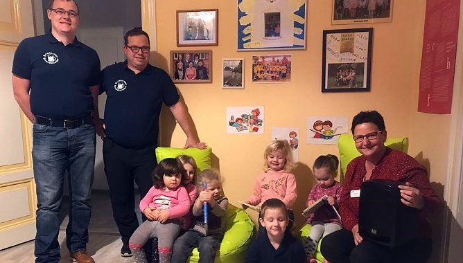 Unterst&uuml;tzung f&uuml;r die J&uuml;ngsten (Foto: privat)