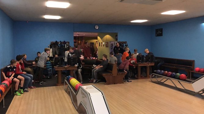 Das etwas andere Training (Foto: TSG)