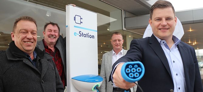 v.l. Uwe Richter, Andreas Fiedler, Ronny Schwolow, Sascha Albertsmeyer (Foto: Angelo Glashagel)