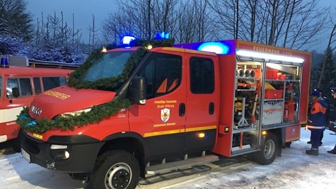 Das neue Fahrzeug (Foto: Feuerwehr Ellrich)