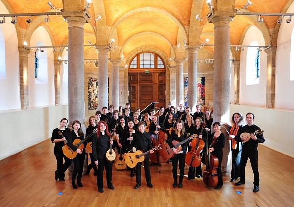 Konzert des Landesjugendzupforchesters Thüringen (Foto: Kunsthof Friedrichsrode) Konzert des Landesjugendzupforchesters Thüringen (Foto: Kunsthof Friedrichsrode)