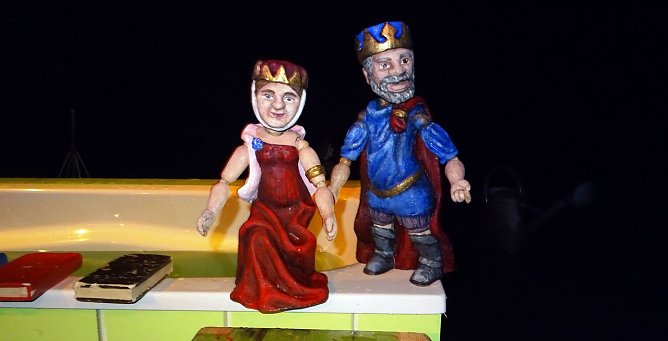 Besuch im Theater Nordhausen (Foto: privat)