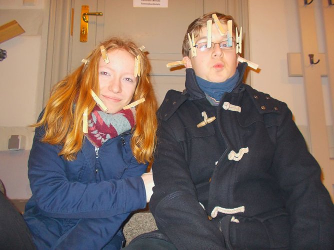 Klammerspiele zum KILA-Aktionstag (Foto: Frank Tuschy) Klammerspiele zum KILA-Aktionstag (Foto: Frank Tuschy)