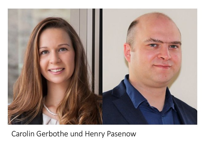 Stellv. CDU Kreisvorsitzenden Carolin Gerbothe und Henry Pasenow (Foto: CDU Kreisverband Nordhausen)