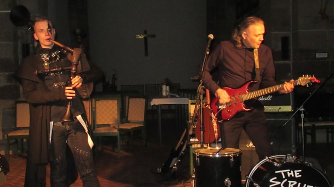 the scruffy mutts in der Frauenbergkirche (Foto: privat)