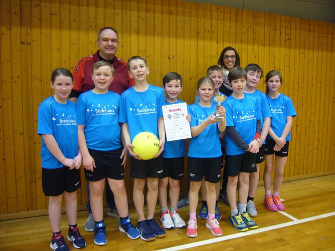 Am Ende konnte es nur einen Sieger geben und der hie&szlig; diesmal GS Petersdorf (Foto: Uwe Chour)